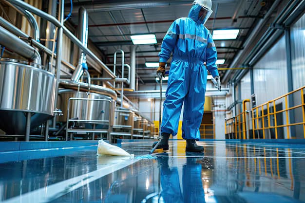 Čistenie priemyselných objektov - upratovanie výrobných hál a skladov